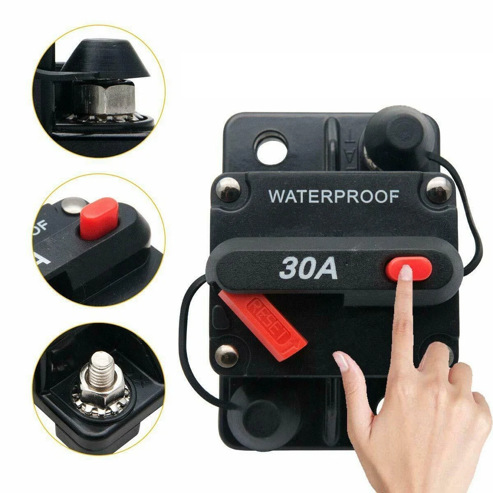 Автомобиль Лодка Системы Водонепроницаемый автомат защити цепи предохранитель