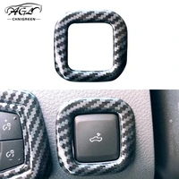 for ford ranger everest 2015 2020 carbon fiber color car rear boot light switch frame covers trim interior decorative