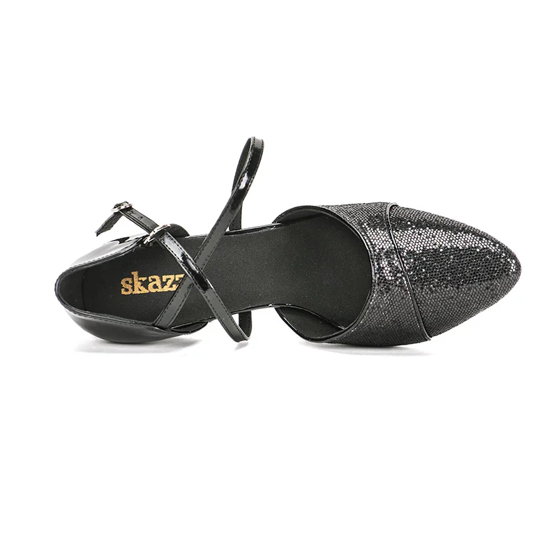 Sansha/женская танцевальная обувь Обувь для латинских танцев сальсы бальных с