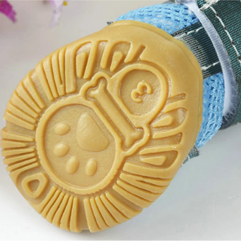 Для домашних любимцев собак Зимний теплый обувь для маленьких и крупных уличная