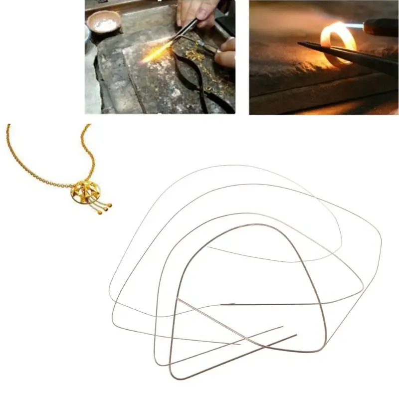 4 шт. золотые серебряные сварочные прутки низкотемпературная пайка металла