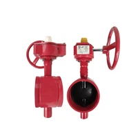 fm approved gd 381x fire fighting fire hydrant grooved manual butterfly valve