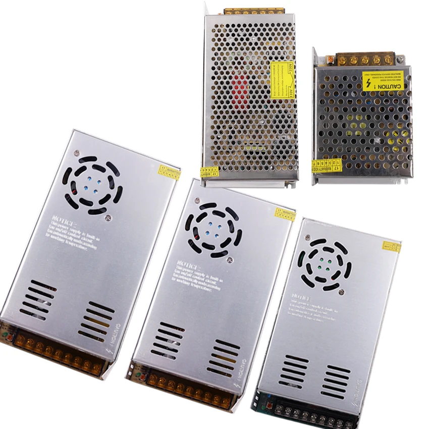 Импульсный источник питания постоянного тока 12 В 5 24 адаптер переменного 100 240 Вт 36