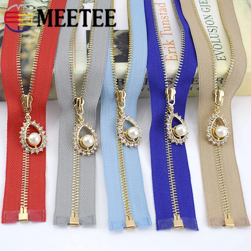 Металлическая молния Meetee 3 # 40 см 50 60 70 | Дом и сад