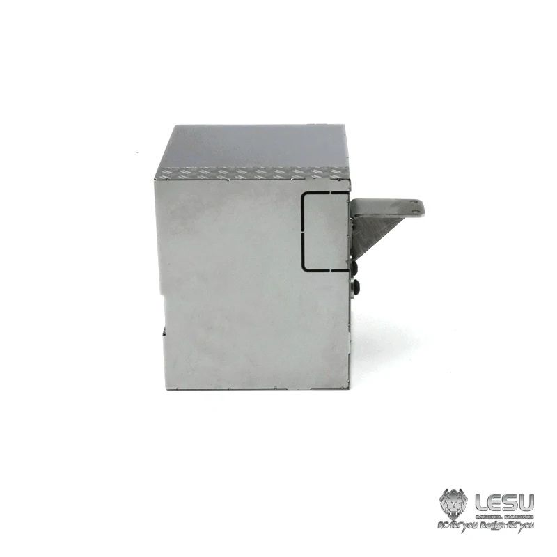 Металлическая открывающаяся коробка инструментов LESU для модели RC 1/14 TAMIYA MAN