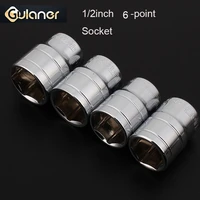 12 mirror polished ratchet wrench socket metric square drive 6 point socket bit ratchet wrench for car repair tool kit 8 32mm