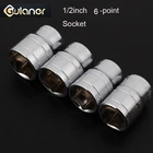 Зеркальный шлифованный Трещоточный ключ 12 дюйма, метрический Квадратный привод, 6-точечный торцевой ключ, Трещоточный ключ для ремонта автомобиля, набор инструментов 8-32 мм