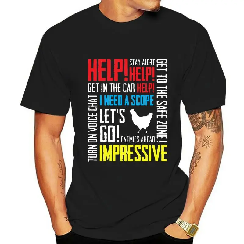 

Men t-shirt PUBG Mobile voice chat tshirt Women t shirt
