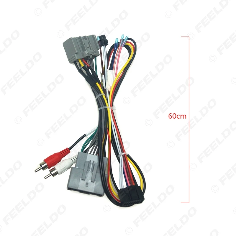 Автомобильный аудио CD/DVD плеер FEELDO 16PIN Android кабель питания адаптер для Land Rover Freelander