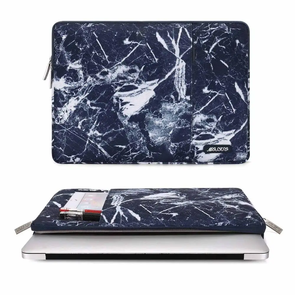 Navy Blue Marble MOSISO новейшая сумка для ноутбука 1" 14" 1" 15,6 дюймов сумка-мессенджер для ноутбука чехол для MacBook Air Pro 13,3 - Цвет: Navy Blue Marble