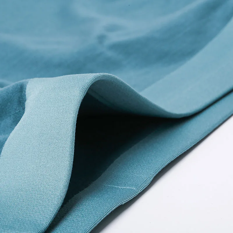 

IYUNYI 4pcs/set Seamless Mens Underwear Ice Silk Breathable Boxers Shorts U Covnex Pouch Male Panties Homewear Bikini Underpants