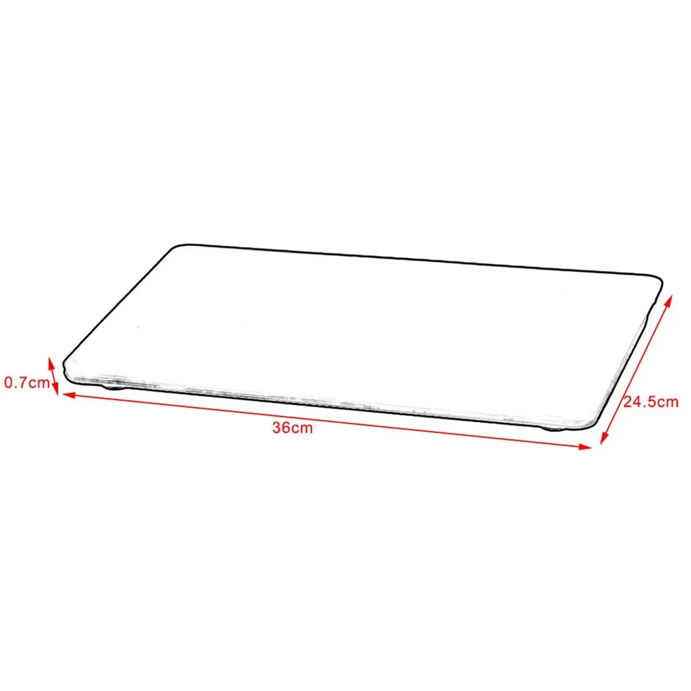 

Fashionable Unisex Notebook Full Coverage Laptop Sleeve Case Hard Case Cover Suitable For Macbook Pro Retina 15