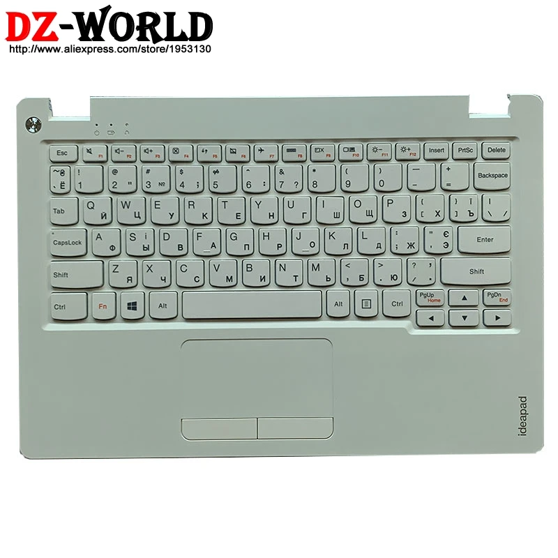 

RU Russian Keyboard with Shell C Cover Palmrest Upper Case and Touchpad for Lenovo Ideapad 110S-11IBR Laptop 5CB0M75970