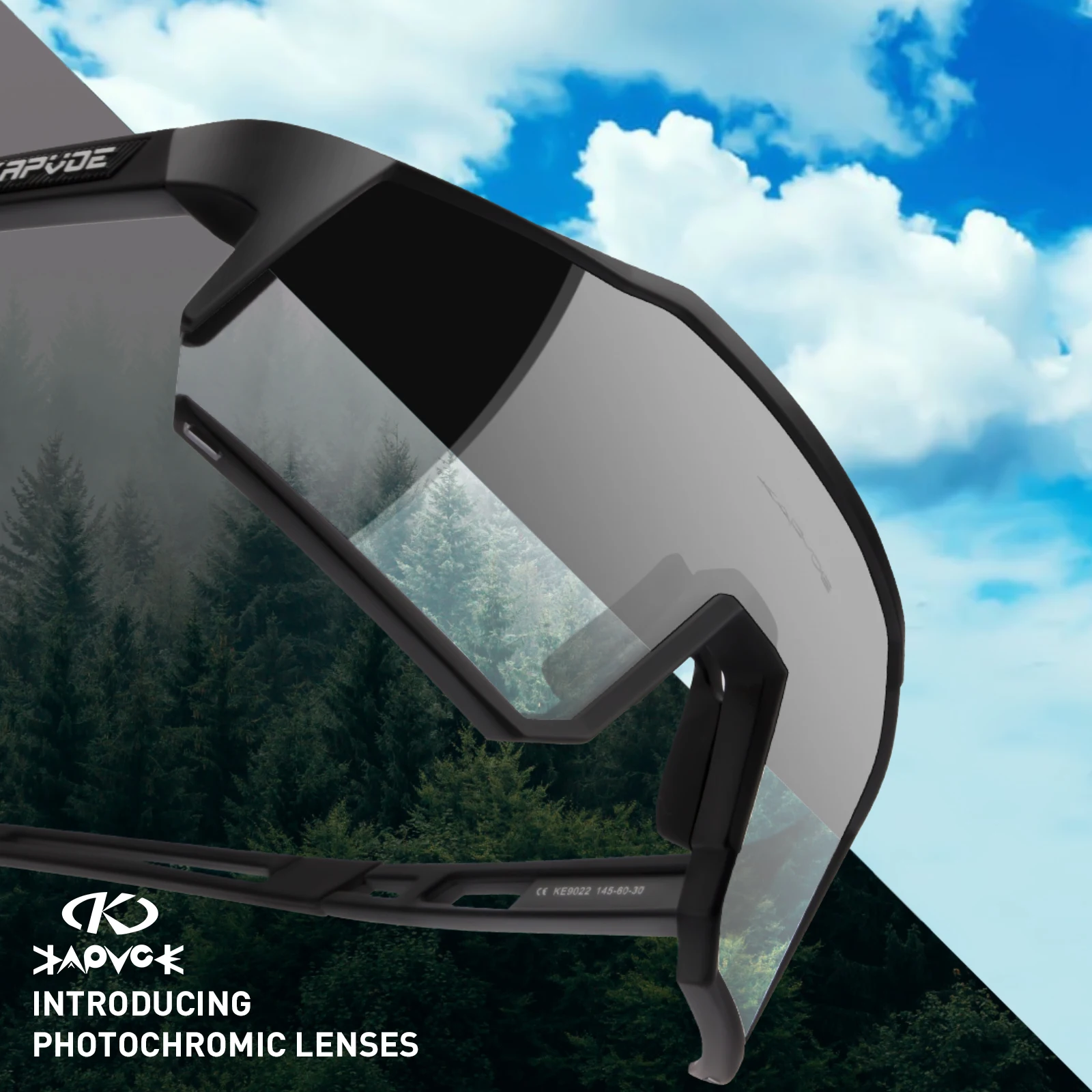 

Photochromic Cycling Glasses Bicycle Glasses Sports men women Sunglasses MTB Road Cycling Eyewear 1 lens