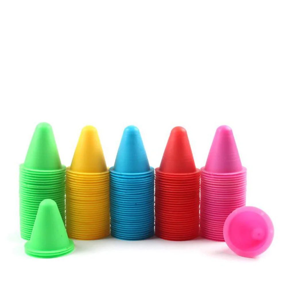 50 шт./лот маркер для катания на коньках конусный дорожный блок спортивных