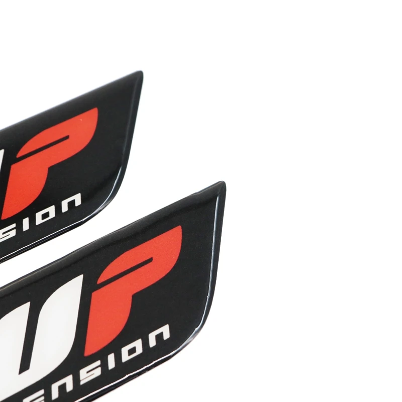 Наклейка на мотоцикл WP аксессуары Лазерная Радуга модификация подвески