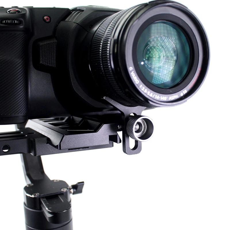 Lanparte кран 2 офсетная Камера пластина для Zhiyun аксессуары для Кардана с холодным башмаком и 1/4 винт