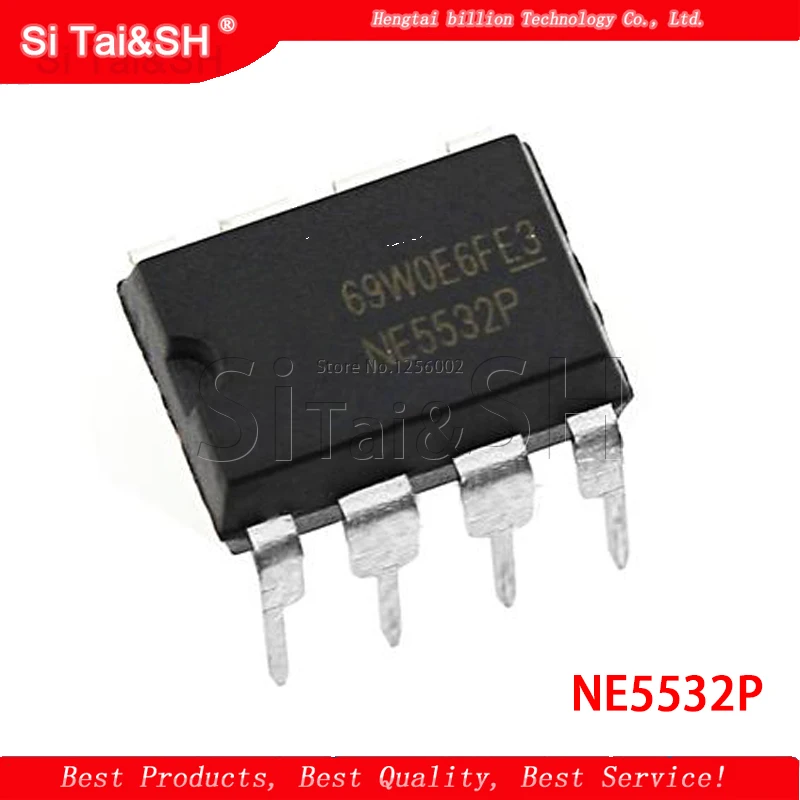 10 шт. NE5532P DIP8 NE5532 DIP 5532P DIP-8 новый и оригинальный IC | Электронные компоненты