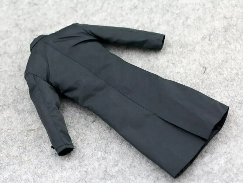 Черная ветровка в масштабе 1/6 мужской солдат Росомаха для экшн-фигурок 12 дюймов