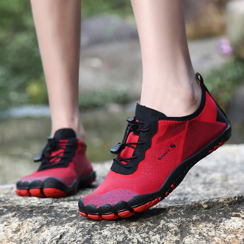 Кроссовки для мужчин и женщин дышащие быстросохнущие водного речного плавания |