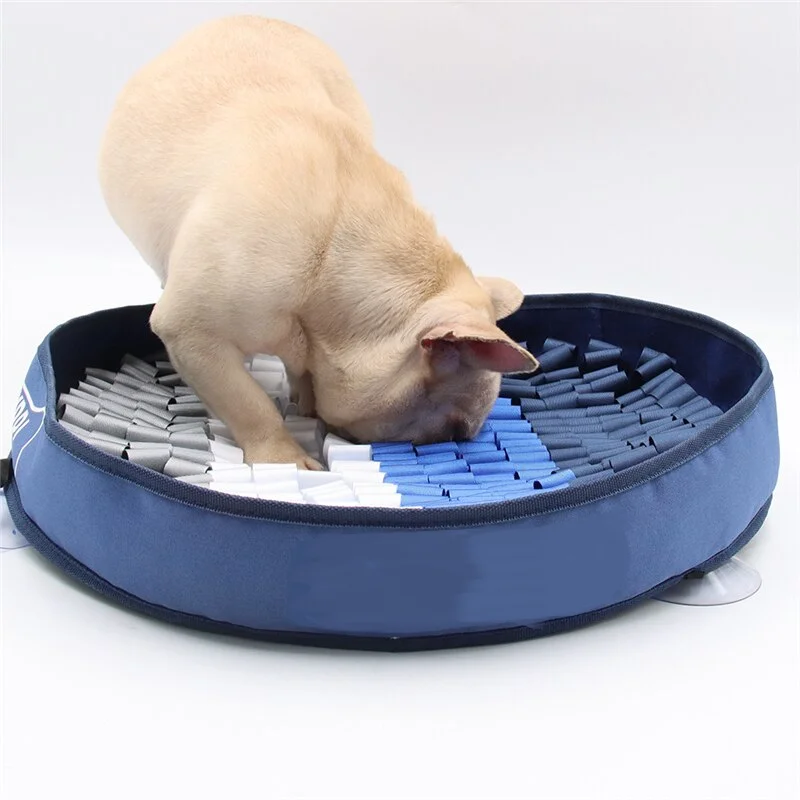 

Pet Dog Snuffle Mat Washable Sniffing Training Blanket Detachable Pads Interactive Toy Dog Feeding Inside Intelligence Pad