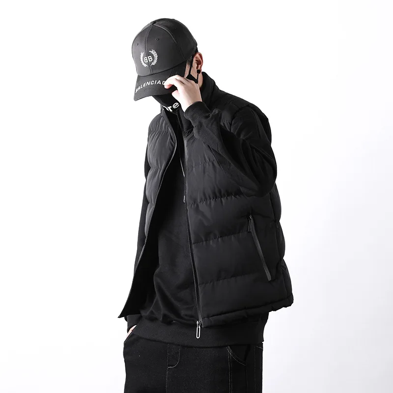 

NEW Winter Warm Cotton Padded Puffer Vests Sleeveless Jacket