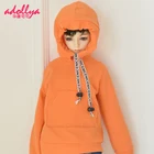Аксессуары для кукол Adollya BJD, одежда с капюшоном, свитер, одежда для детской пальто, подходит для кукол 13 14 16