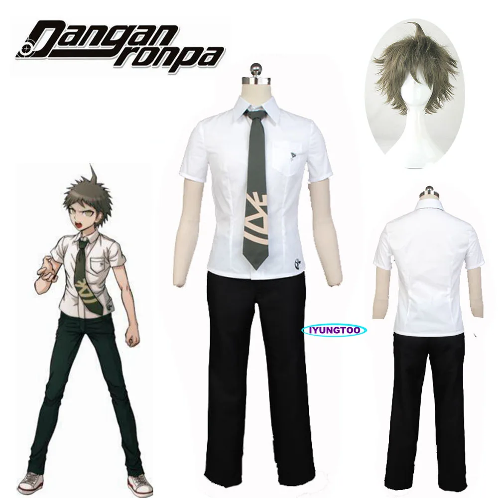 Костюм хинаты супер данганронпа 2 хаджим Хината костюм для косплея мужчин Dangan Ronpa