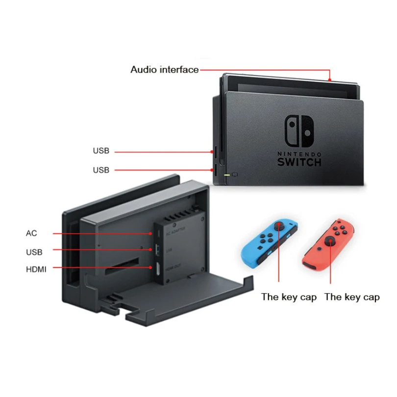 Для Nintendo 4 в 1 защитный чехол для хранения/Слот расширенной карты/защита экрана из
