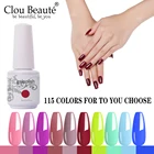 Гель-лак УФ Clou Beaute 8 мл, 85 цветов, праймер и верхнее и Базовое покрытие для ногтей, гибридный