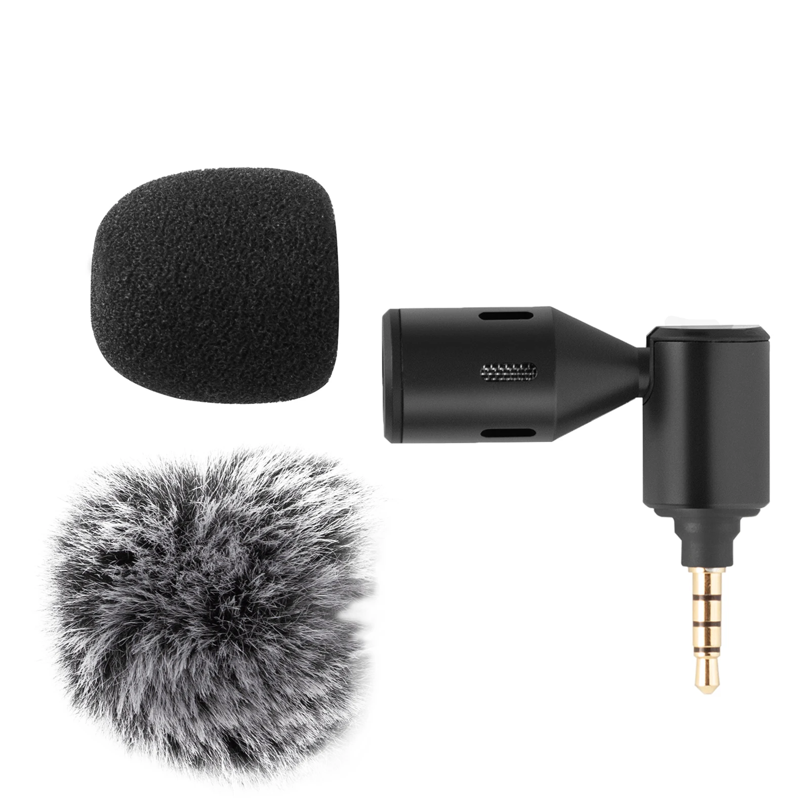 

Микрофон для iPhone Type-C с регулируемым углом, 3,5 мм