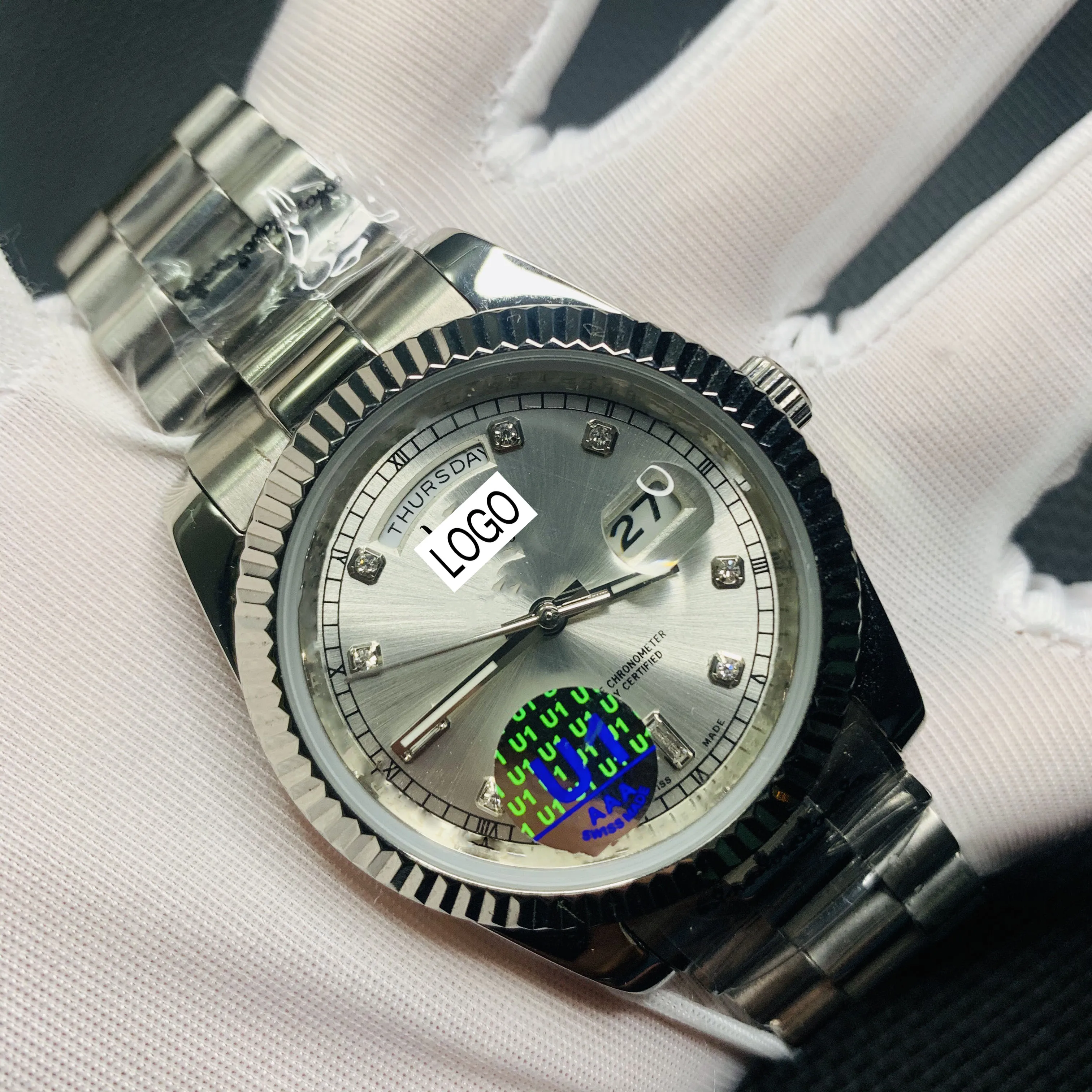 

2020 TOP high quality luxury brand watch men's automatic self-winding movement AAA watch date free delivery