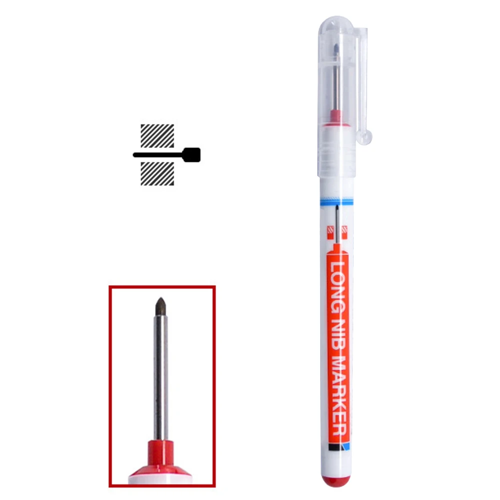 20 мм плотник письмо размазывание конструкция водостойкая длинный наконечник