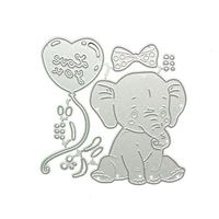yinise cut metal cutting dies for scrapbooking elephant stencils scrapbook diy album cards decoration embossing die cuts cutter