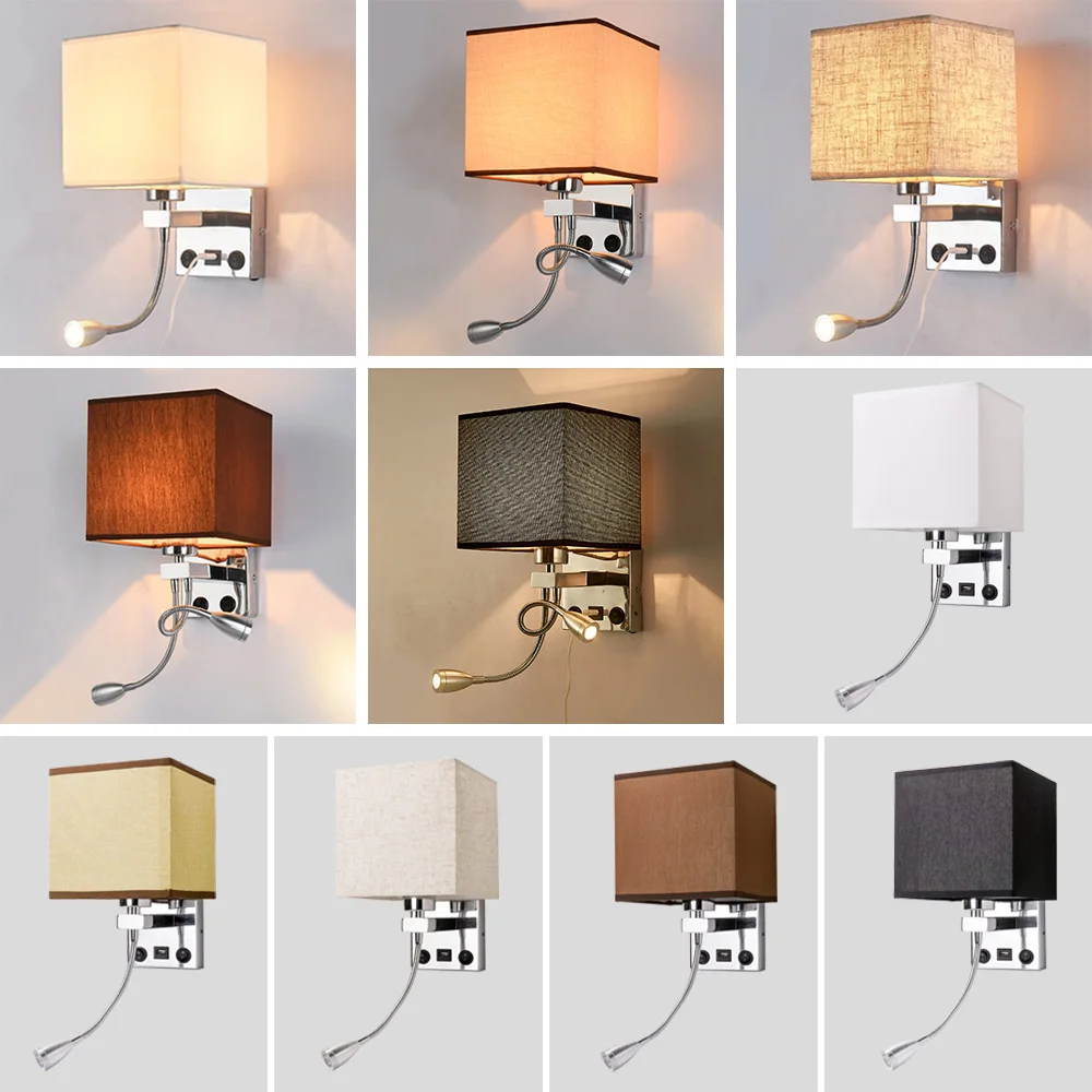 Настенный светильник s Lamp переключатель для Бра лестницы комнатный лампа E27