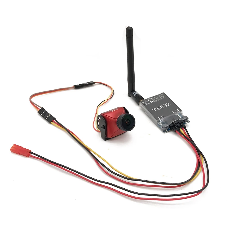 Готовый к использованию FPV система 5 8G 600mW 48CH TS832 видео передатчик и CCD 800TVL 2 1 мм 16:9 OSD