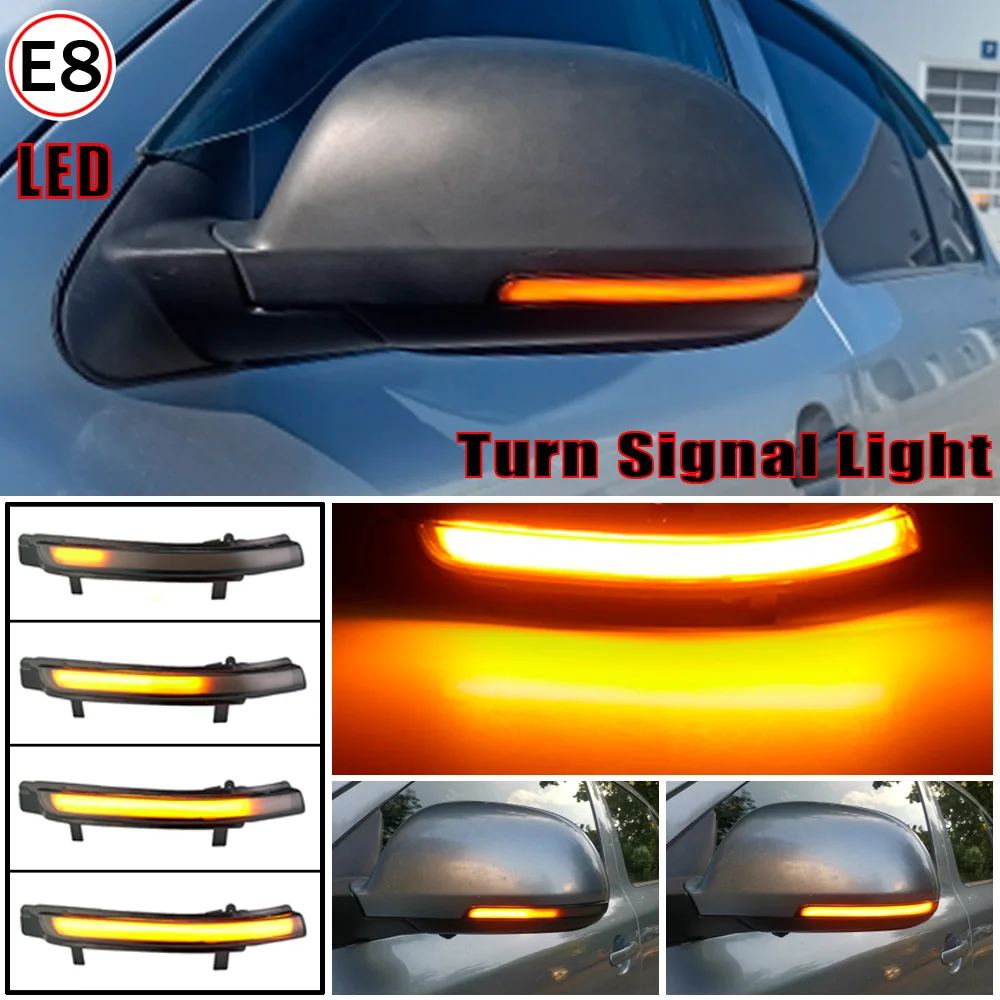 

For Skoda Octavia 2009-2013 SUPERB 2008-2014 LED Dynamic Car Blinker Side Mirror Marker Turn Signal Light Lamp Accessories