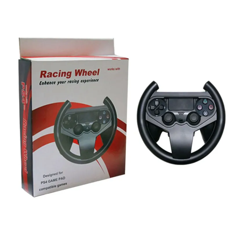 Gaming Racing Steering Wheel Lightweight Compact Gamepad Joypad Grip Controller With Detachable Cover For Sony PS4 | Электроника