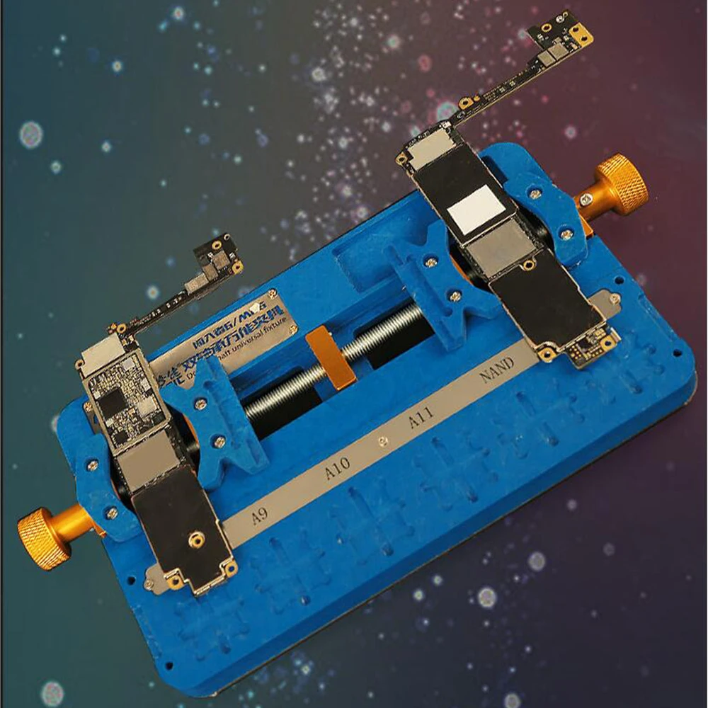 

MECHANIC Universal PCB Holder Mobile Phone Motherboard Maintenance Fixture for iPhone A8 A9 A10 A11 A11 PCIE NAND Work Station