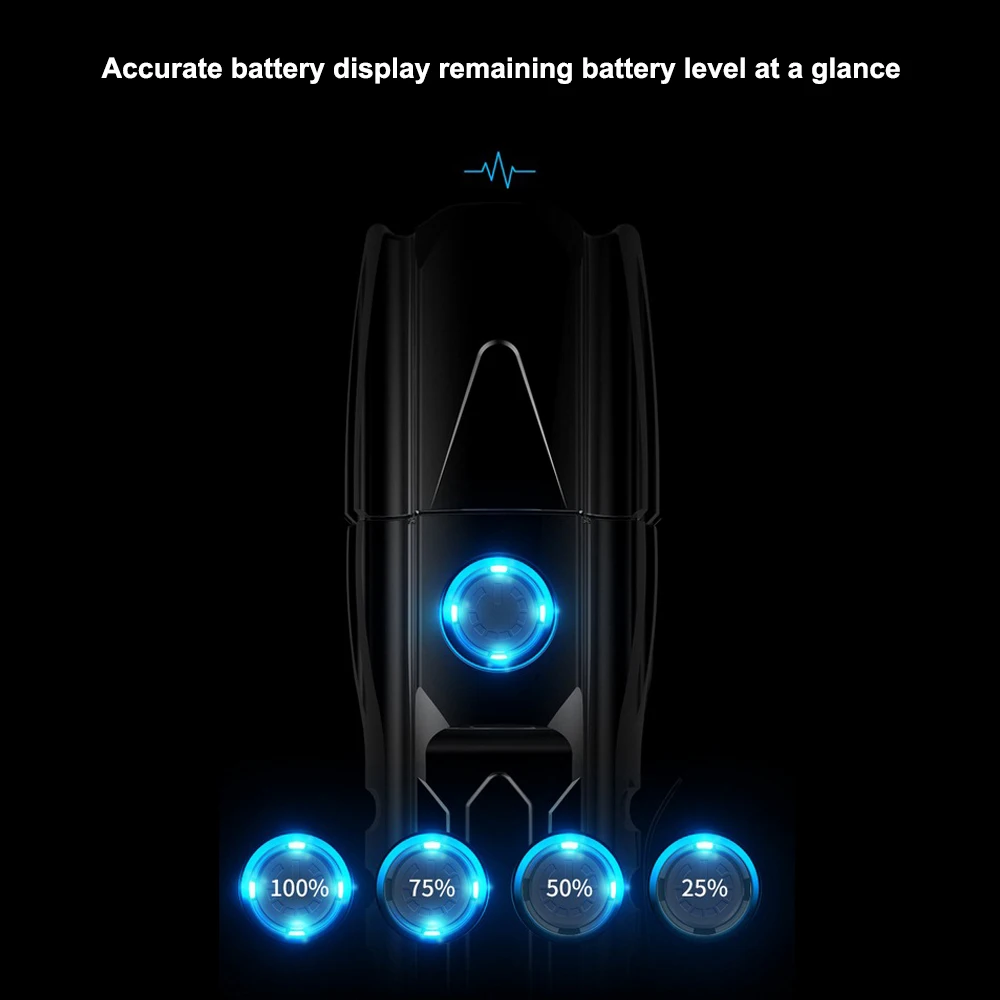 

Rechargeable USB Flashlight Mechanical Telescopic Zoom Positioning Guide Rail Design Moderate Damping Stretch To Focus and Retra