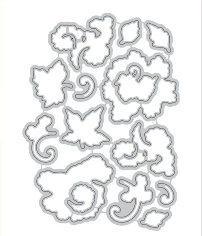 3D New Metal Cutting Dies and Scrapbooking For Paper Making Bouquet Spring Album Cover Embossing No Stamps Frame Card Craft 2019 | Дом и сад