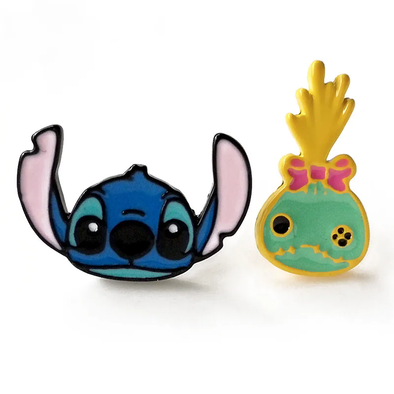 EUPNHY 2 шт./компл. серьги в виде животных Мультяшные серьги-гвоздики из сплава