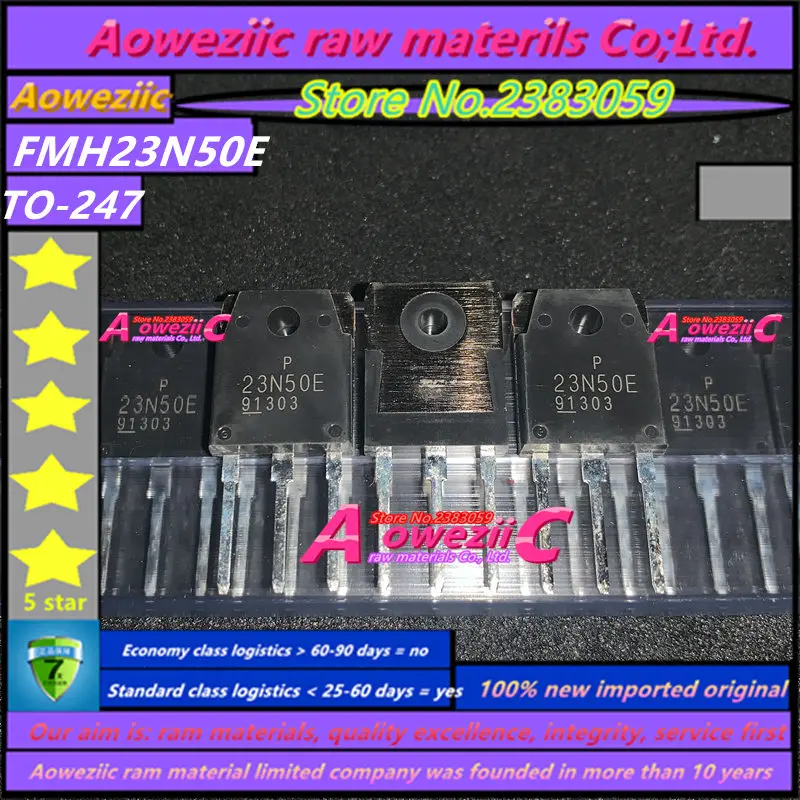 Aoweziic 2019 + 100% новый импортный оригинальный FMH23N50E 23N50E TO 247 MOS труба N канал 23A500V часто