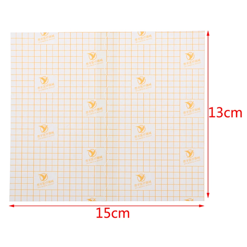 

10pcs/set Transparent Non-woven Fabric film Waterproof Tape Medical Adhesive Plaster Anti-allergic Wound Dressing Fixation Tape
