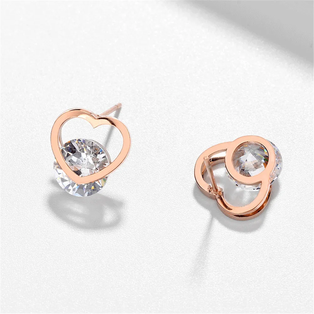 Комплект из колье и серёг нержавеющей стали 316L |