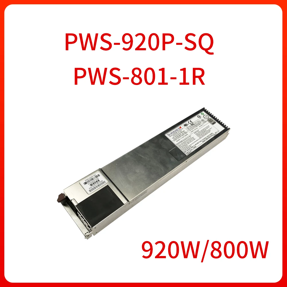 

920W/800W PWS-920P-SQ/PWS-801-1R Server Switching power supply Redundant power supply module For Supermicro Original
