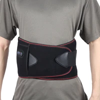 7 levels of fever vibration hot compress warm waist electric heating massage belt pain relief adjustable warm palace waistband