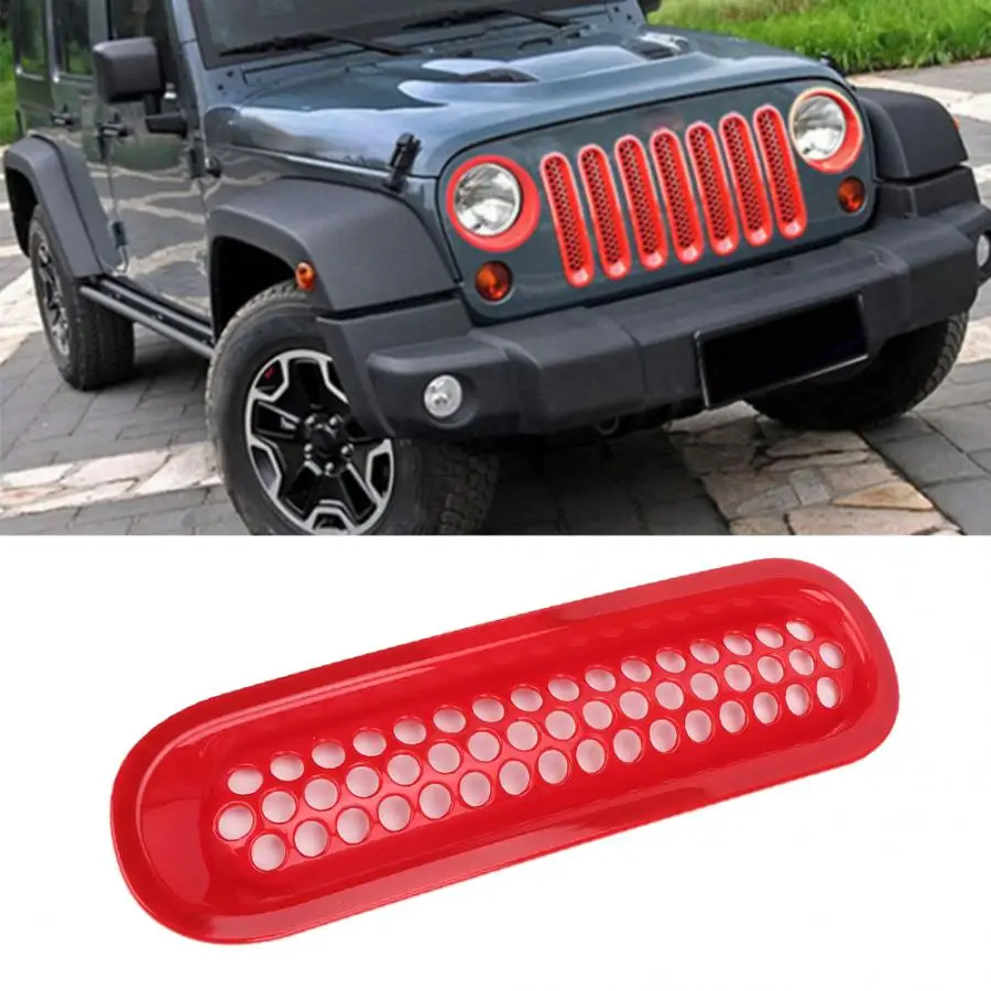 7 шт. решетка для переднего бампера автомобиля Jeep Wrangler JK и Unlimited 2007-2017 | Автомобили