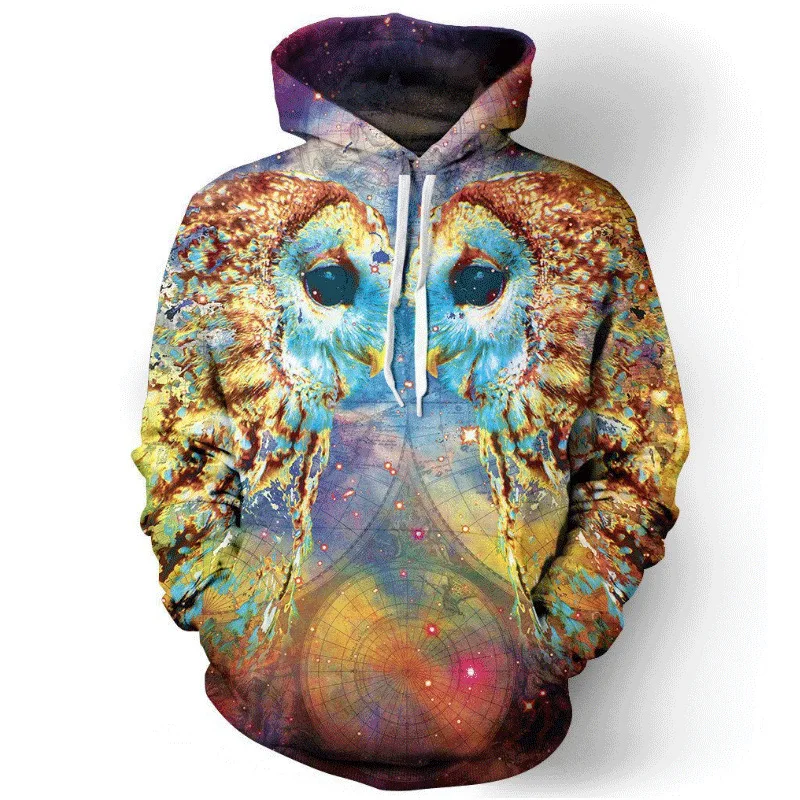 Модная мужская шляпа с цифровой печатью Мужская одежда модная блузка капюшоном| |