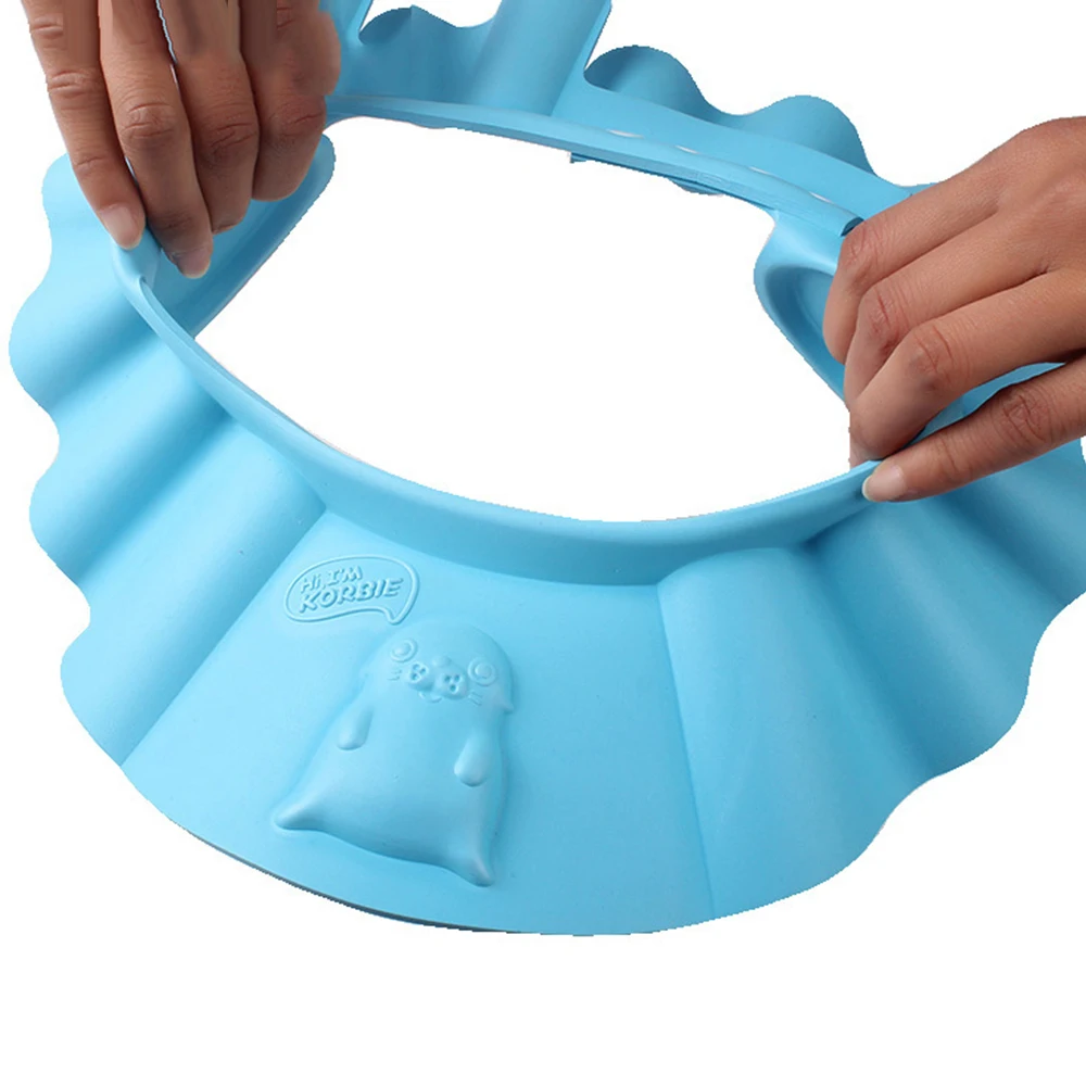 

Baby Children Kids Safe Shampoo Cap Wash Hair Kids Bath Adjustable Shield Waterproof Ear Protection Eye Children Hats Infant